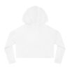 Women’s Cropped Hooded Sweatshirt - Sunset Soca Wine Festival Edition, Festival Apparel, Summer Hoodie, Beachwear, Casual Comfort