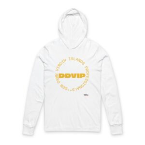 GOLD DDVIP Hooded Long Sleeve Tee