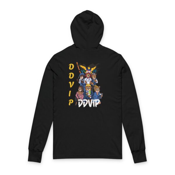 GOLD DDVIP Hooded Long Sleeve Tee