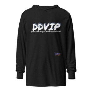 Blue DDVIP Hooded long-sleeve tee