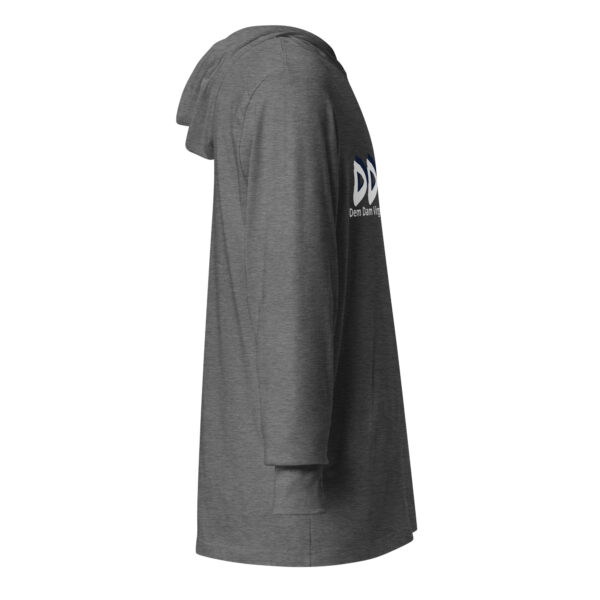 Blue DDVIP Hooded long-sleeve tee