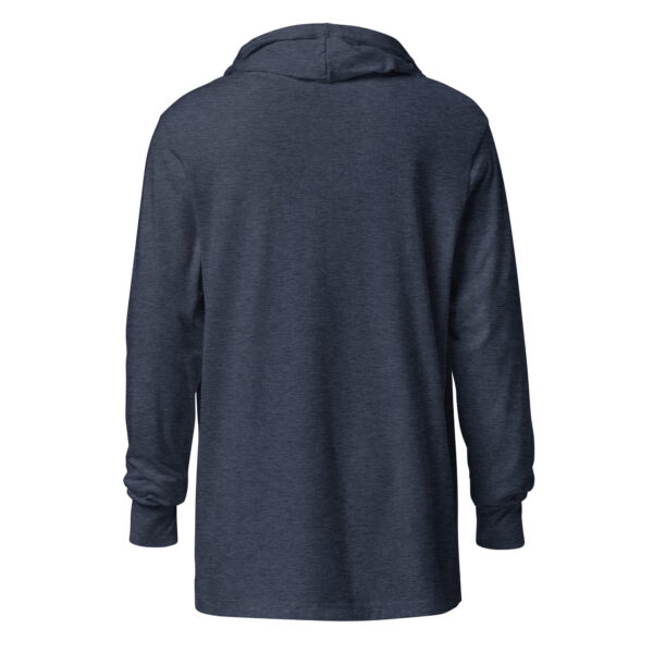 Gold Letter Hooded long-sleeve tee