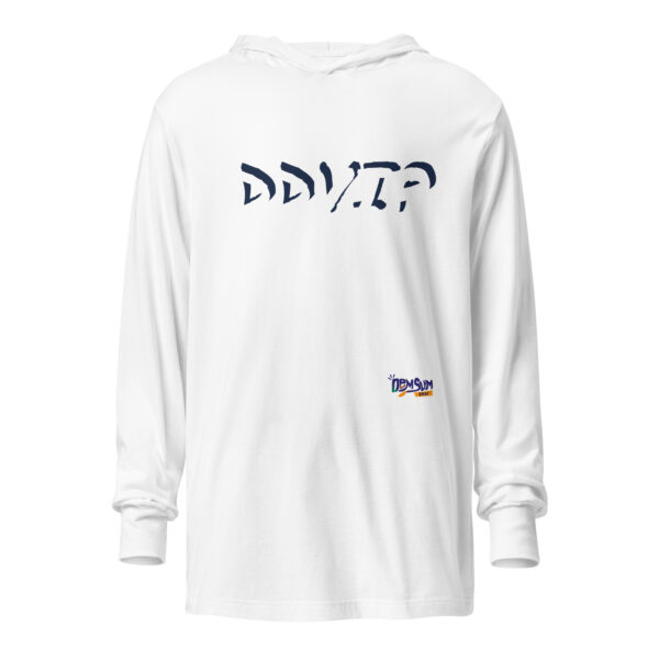 Blue DDVIP Hooded long-sleeve tee