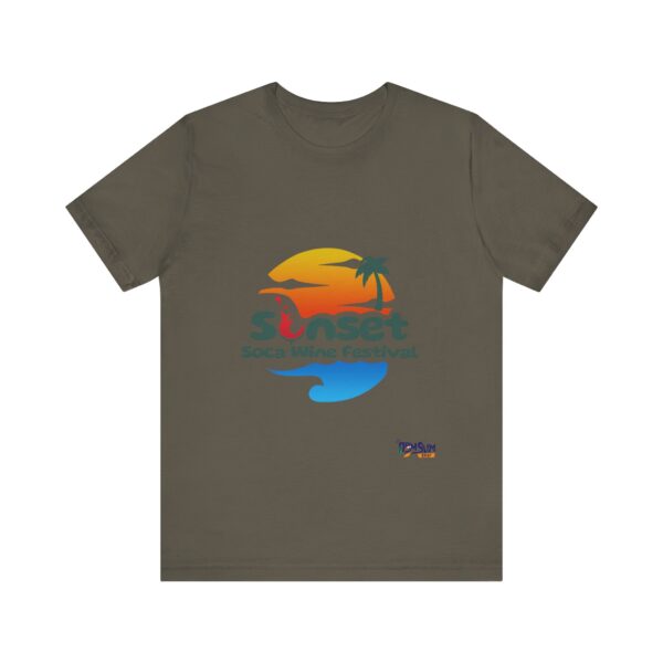 I Don't Negotiate Sunset Soca Festival Tee - Unisex Jersey T-Shirt
