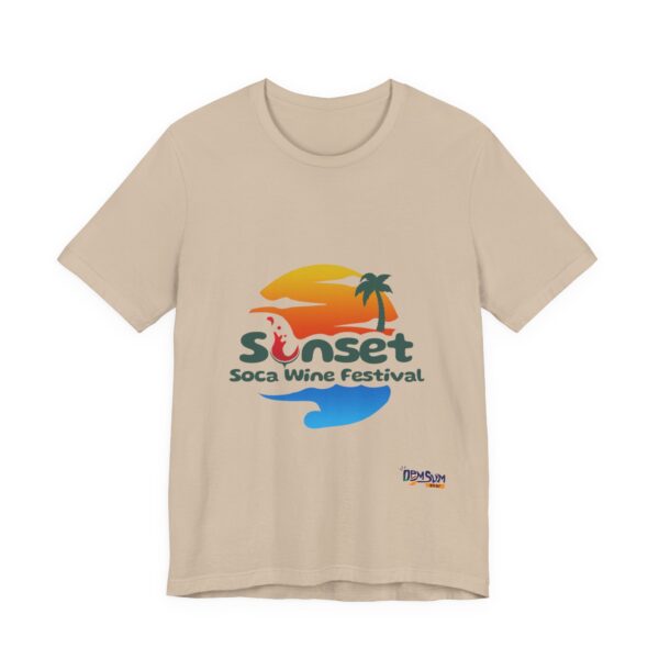 I Don't Negotiate Sunset Soca Festival Tee - Unisex Jersey T-Shirt