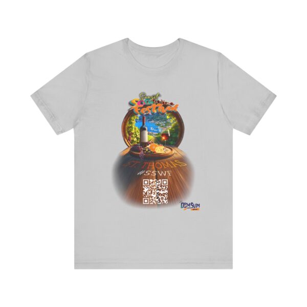 Unisex Wine Fest Tee, Festival Shirt, Summer Party T-Shirt, Gift for Wine Lovers, Casual Drink Apparel