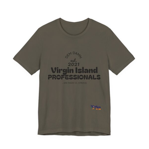 BLACK NO BACK DD Virgin Island Professionals Unisex Graphic T-Shirt,