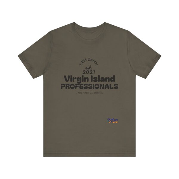BLACK NO BACK DD Virgin Island Professionals Unisex Graphic T-Shirt,