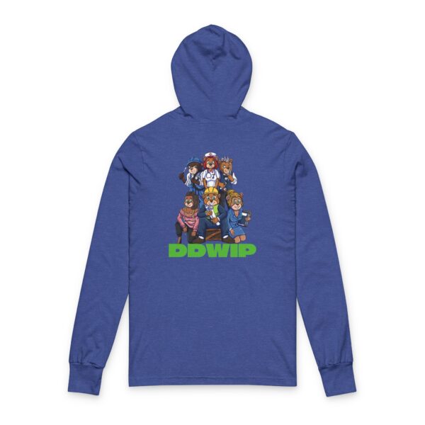 DDWIP Hooded Long Sleeve Tee