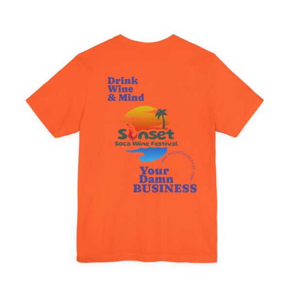 Unisex Wine Fest Tee, Festival Shirt, Summer Party T-Shirt, Gift for Wine Lovers, Casual Drink Apparel
