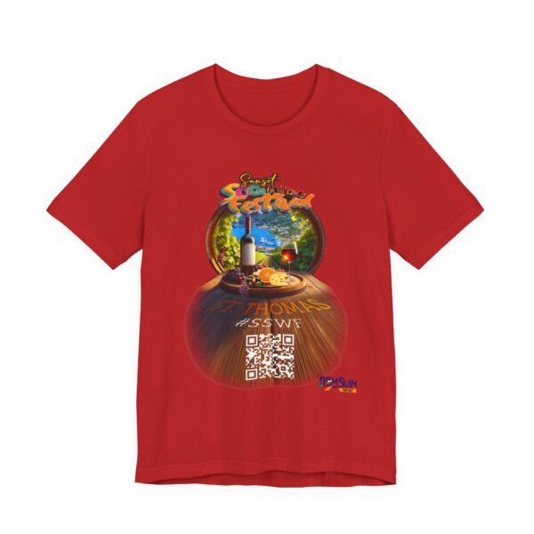 Unisex Wine Fest Tee, Festival Shirt, Summer Party T-Shirt, Gift for Wine Lovers, Casual Drink Apparel