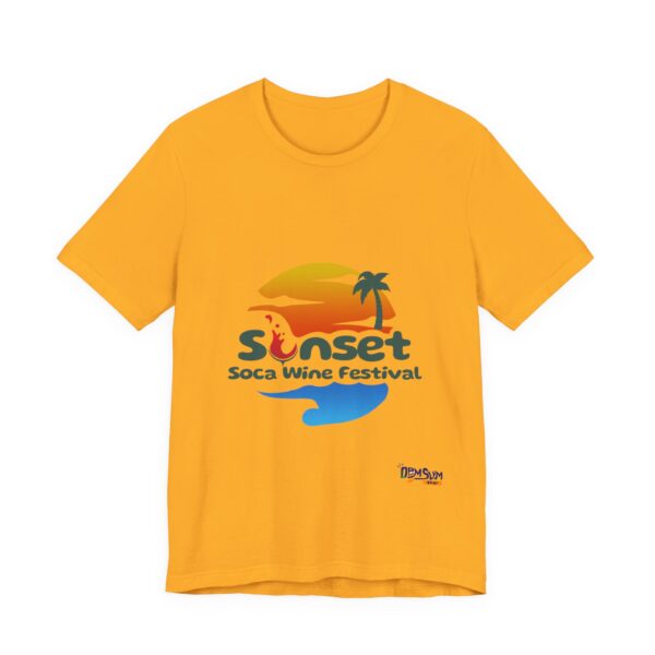 I Don't Negotiate Sunset Soca Festival Tee - Unisex Jersey T-Shirt