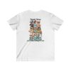 Vibrant V Neck Sunset Wine Festival Tee