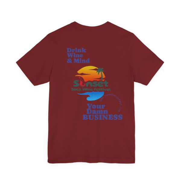 Unisex Wine Fest Tee, Festival Shirt, Summer Party T-Shirt, Gift for Wine Lovers, Casual Drink Apparel