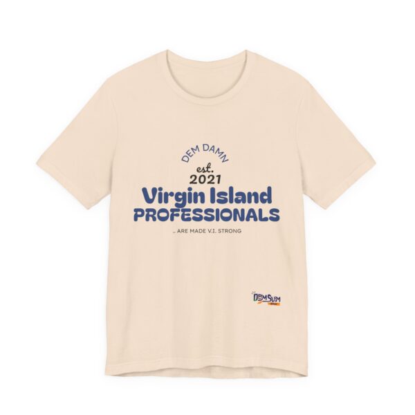 BLUE LETTER NO BACK DD Virgin Island Professionals Unisex Graphic T-Shirt,