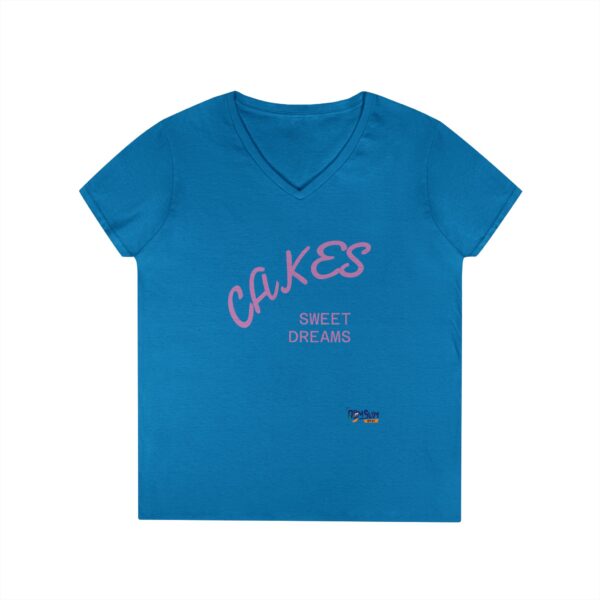 CAKES  V-Neck T-Shirt, Cake