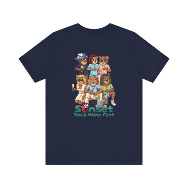 I Don't Negotiate Sunset Soca Festival Tee - Unisex Jersey T-Shirt