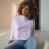 Sweet Dreams Cake Crop Hoodie