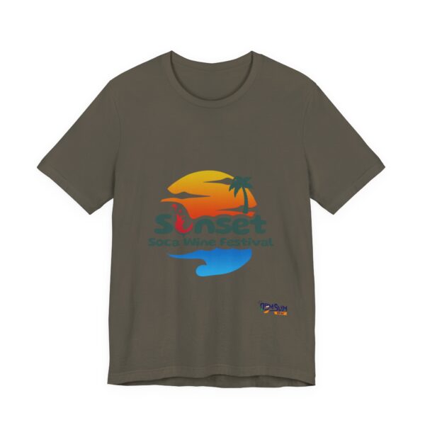 I Don't Negotiate Sunset Soca Festival Tee - Unisex Jersey T-Shirt
