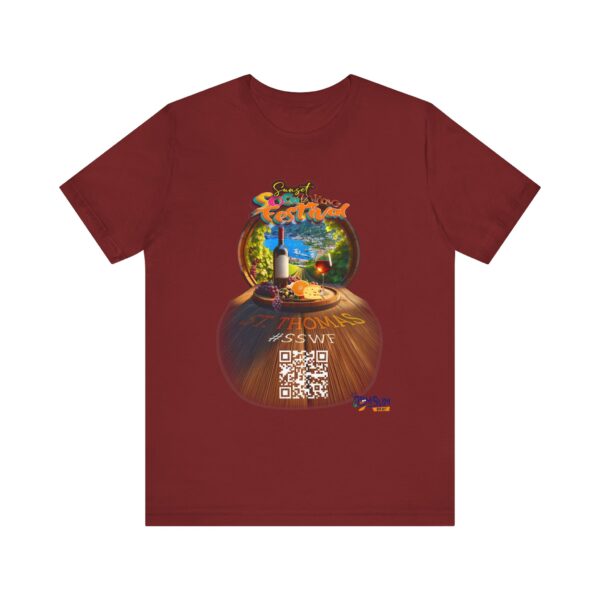 Unisex Wine Fest Tee, Festival Shirt, Summer Party T-Shirt, Gift for Wine Lovers, Casual Drink Apparel